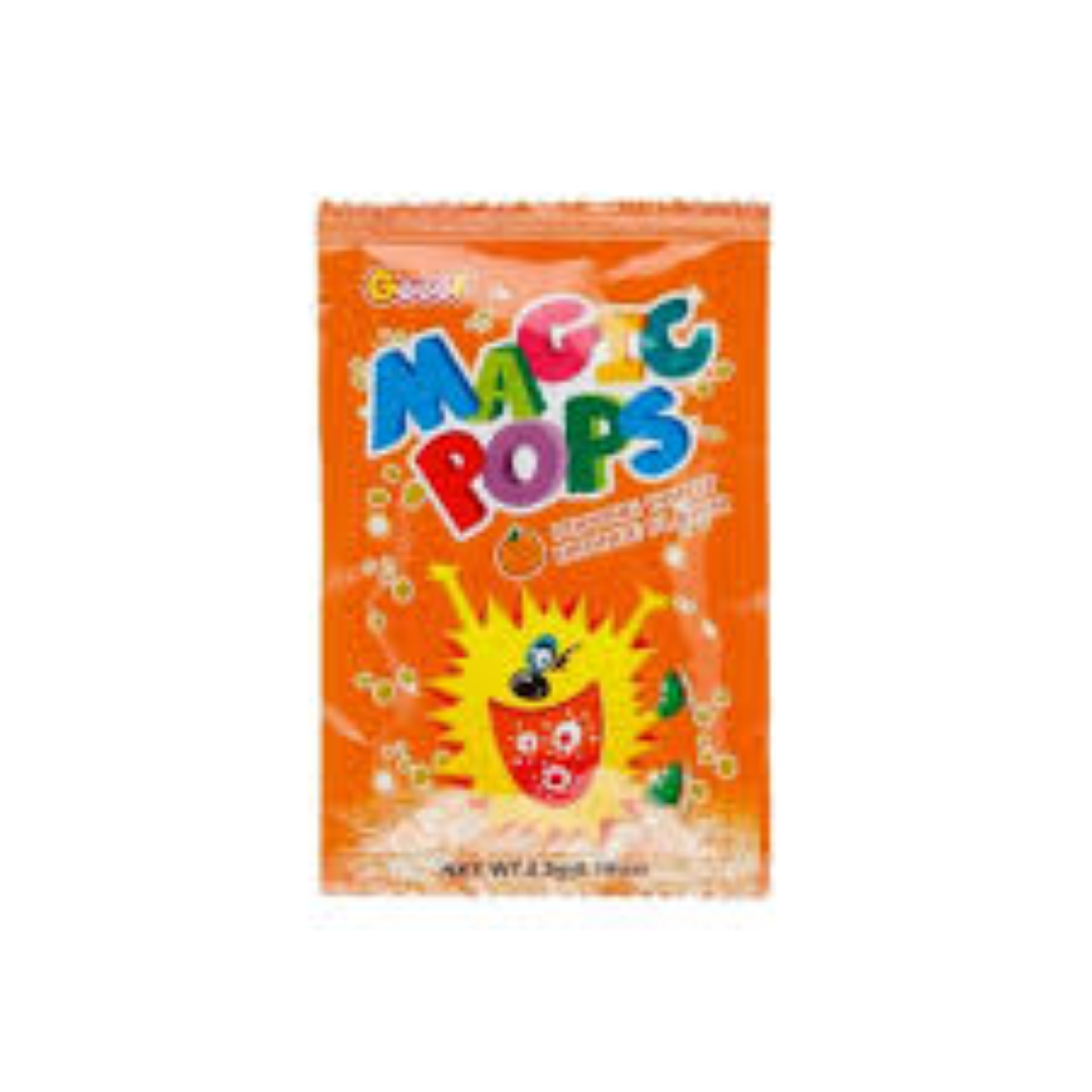 MAGIC POPS POPPING CANDY ORANGE 5.5G